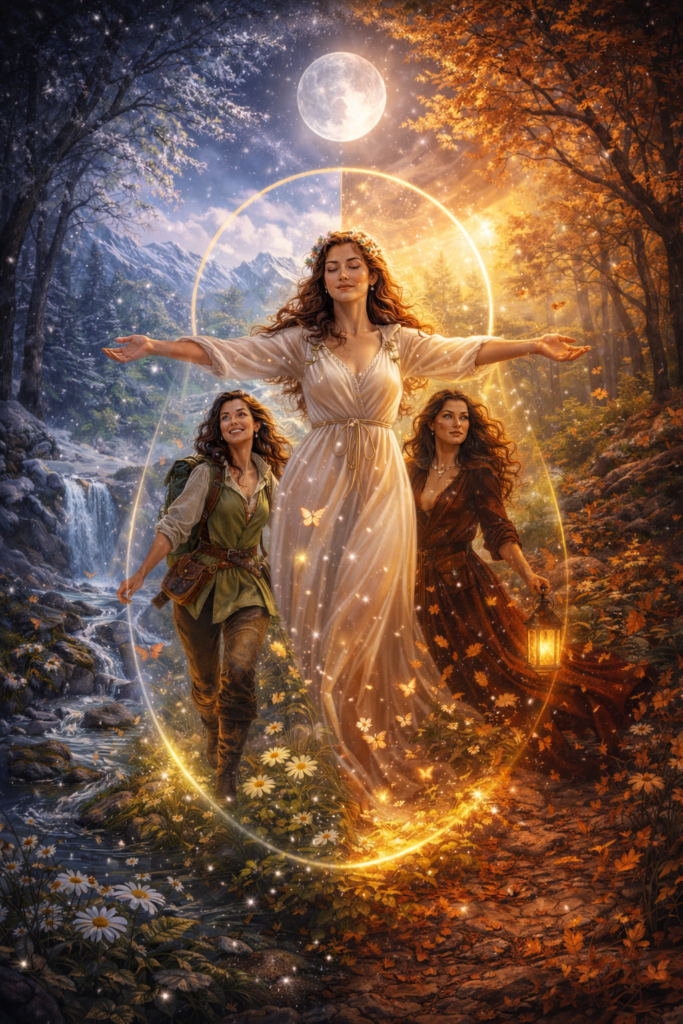 Zyklus der Frau, 4 Pahsen