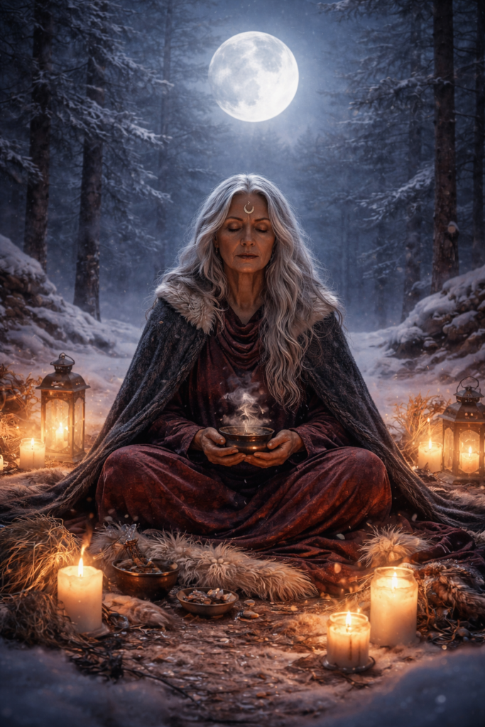 Frau im inneren Winter, Periode